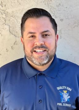 Angel G., owner and operator of Quality King Pool Service & Repair